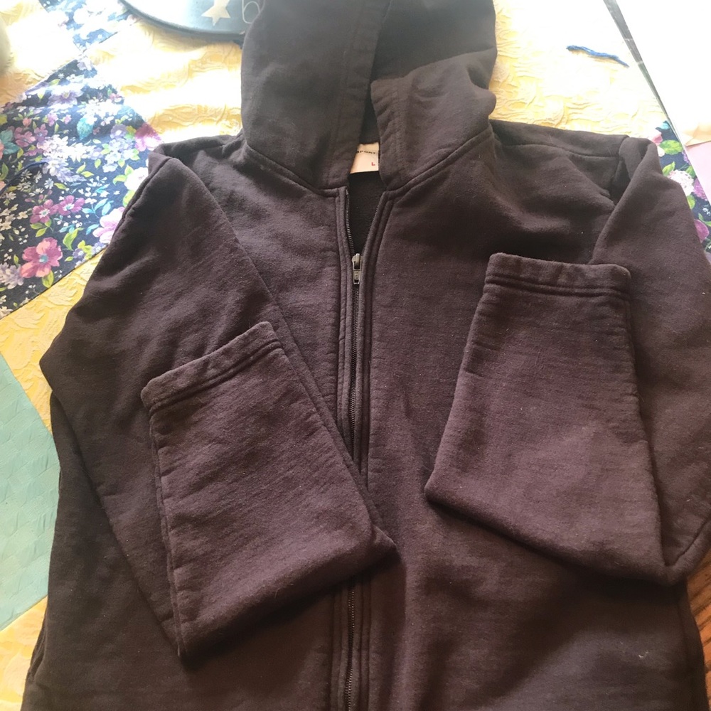 Hooded brown Silpada Logo ZIP Sweatshirt Jacket